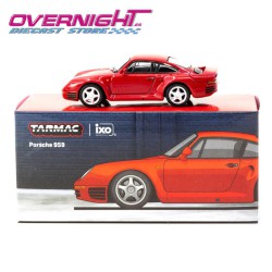Tarmac Works Porsche 959 rojo Escala 1/64 TC-T64G-068-RE