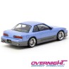 Tarmac Works Vertex Nissan Silvia S13 azul y gris Escala 1/64 TC-T64G-025-PU