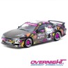 Tarmac Works Vertex Nissan Silvia (S14) Hello Kitty Negro Cromado Escala 1/64 TC-T64G-018-HK