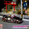 Tarmac Works Vertex Nissan Silvia (S14) Hello Kitty Negro Cromado Escala 1/64 TC-T64G-018-HK