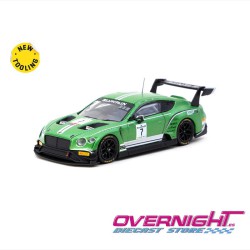 Tarmac Works Bentley Continental GT3 Blancpain GT Series 2018 limitado a 1392uds Escala 1/64 TC-T64-030-18BGT7
