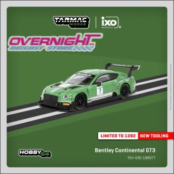 Tarmac Works Bentley Continental GT3 Blancpain GT Series 2018 limitado a 1392uds Escala 1/64 TC-T64-030-18BGT7