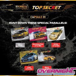 Tarmac Works Tarmac Cards Top Secret Capsule 01 caja Escala 1/64 TC-TC-TSE-01