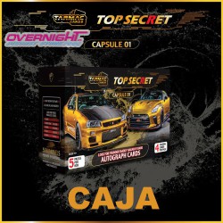 Tarmac Works Tarmac Cards Top Secret Capsule 01 caja Escala 1/64 TC-TC-TSE-01