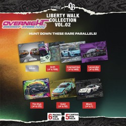 Tarmac Works Tarmac Cards Liberty Walk Collection Vol.02 caja Escala 1/64 TC-TC-LBC-02