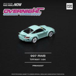 Pop Race RWB 997 Tiffany Blue Escala 1/64 PR640237