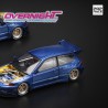Pop Race Pandem Civic EG6 Metallic Blue sin capó Escala 1/64 PR640174