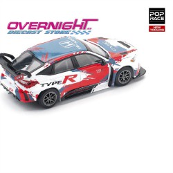 Pop Race Honda Civic Type-R (FL5) Tcr Presentation Escala 1/64 PR640153