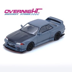 Inno64 Top Secret R32 GT-R Stealth Grey Escala 1/64 in64-R32TS-STGR