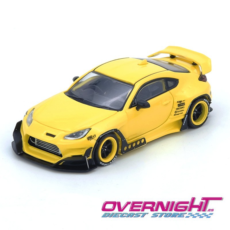 Inno64 Toyota GR86 Pandem amarillo Escala 1/64 in64-GR86P-YELLOW