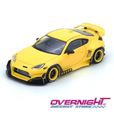 Inno64 Toyota GR86 Pandem amarillo Escala 1/64 in64-GR86P-YELLOW