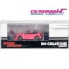 BM Creations Suzuki Cappuchino rosa con figura Escala 1/64 BM64B0094