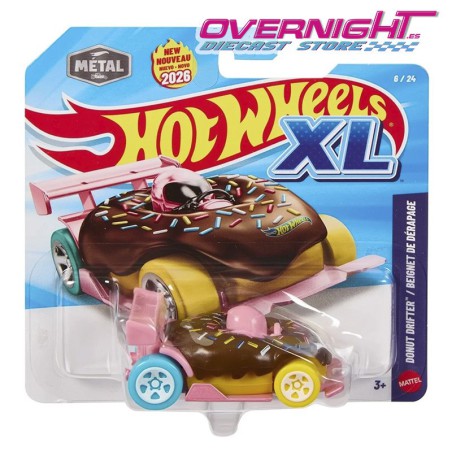 Hot Wheels XL Donut Drifter 2026 - Escala 1/43 JKL12