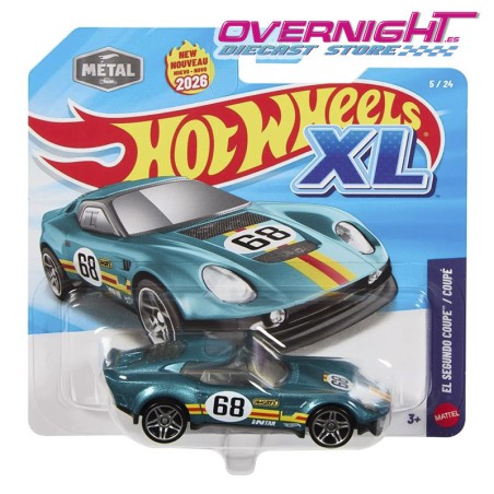 Hot Wheels XL El Segundo Coupe 2026 - Escala 1/43 JKL13