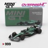 Mini GT Aston Martin Amr24 n14 Fernando Alonso Bahrain Gp 2024 Escala 1/64 MGT00999Lhd