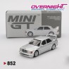 Mini GT Mercedes Benz 190E 2.5-16 Evo 2 Astral Silver 1989 Escala 1/64 MGT00852lhd