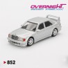 Mini GT Mercedes Benz 190E 2.5-16 Evo 2 Astral Silver 1989 Escala 1/64 MGT00852lhd