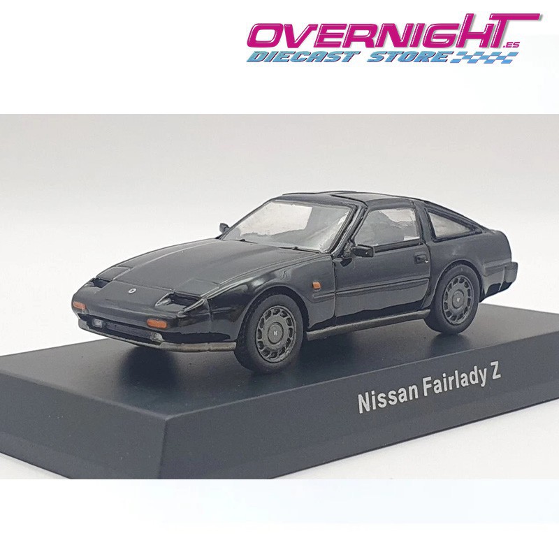 Kyosho 2024 Nissan Fairlady Z (Z31) negro Escala 1/64 KYO07115B