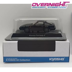 Kyosho 2024 Nissan Fairlady Z (Z31) negro Escala 1/64 KYO07115B