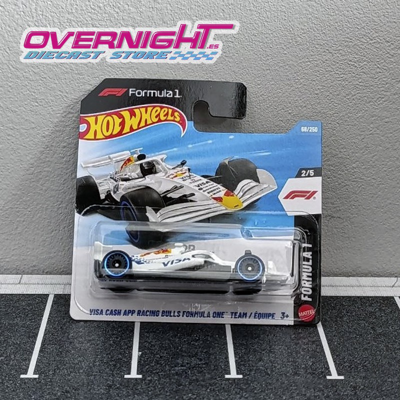 Hot Wheels Visa Cash App Racing Bulls Formula One F1 Formula 1 JJJ35-N521