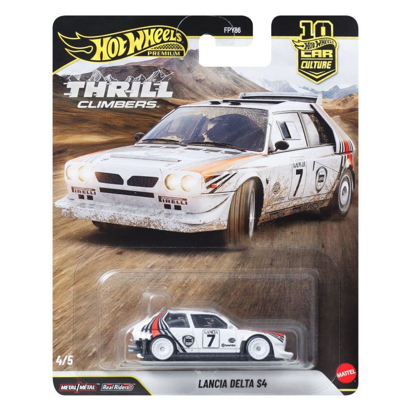Hot Wheels Premium Thrill Climbers Lancia Delta S4 JKF01