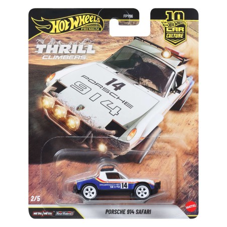 Hot Wheels Premium Thrill Climbers - Porsche 914 Safari JKF22