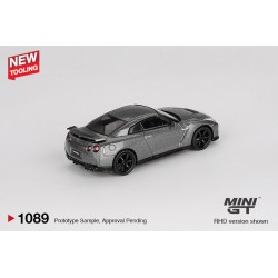 Mini GT Nissan GTR (R35) CRS Version Dark Metal Gray 2013 MGT01089-R
