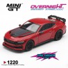 - PREORDER - Mini GT Ford Mustang Dark Horse Race Red 2025 Escala 1/64 MGT01220-L