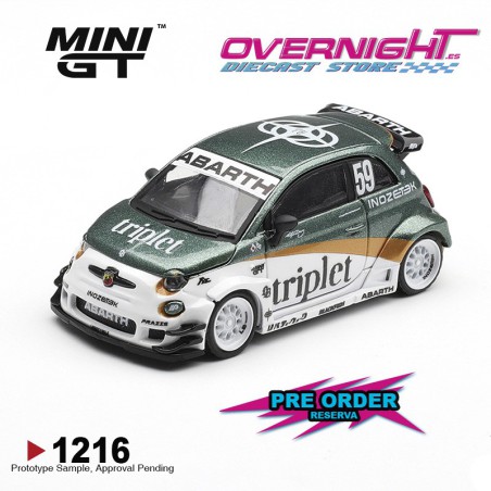 - PREORDER - Mini GT Fiat 595 Abarth Lb-Works Ty Edition 2026 Escala 1/64 MGT01216-R