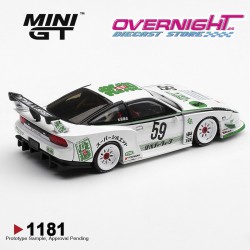 - PREORDER - Mini GT Nissan 180sx Lb-Super Silhouette White 2026 Escala 1/64 MGT01181-R