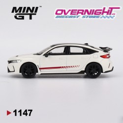 - PREORDER - Mini GT Honda Civic (Fl-5) Type R Ultimate Edition Championship White 2025 Escala 1/64 MGT01147-L