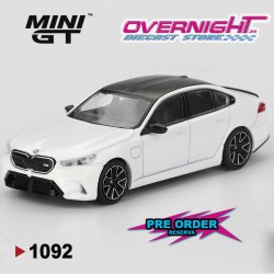 - PREORDER - Mini GT Bmw M5 (G90) Alpine White 2025 Escala 1/64 MGT01092-L