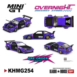 - PREORDER - Mini GT Kaido House Toyota Ae86 Sprinter Trueno Kaido Touge V1 1983 Escala 1/64 KHMG254