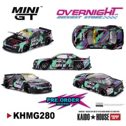 - PREORDER -  Mini GT NISSAN SKYLINE GTR (R34) KAIDO WORKS (V2 AERO) HKS 1999 KHMG280
