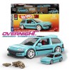 Hot Wheels Mattel Brick Shop Custom 90 Honda Civic EF Set de construcción Speed Series - Escala 1/32 aproximada JHF62