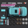 Hot Wheels Mattel Brick Shop Custom 90 Honda Civic EF Set de construcción Speed Series - Escala 1/32 aproximada JHF62