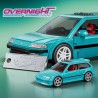 Hot Wheels Mattel Brick Shop Custom 90 Honda Civic EF Set de construcción Speed Series - Escala 1/32 aproximada JHF62