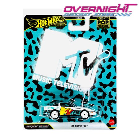 Hot Wheels Premium Pop Culture - 1984 Corvette MTV JHW93