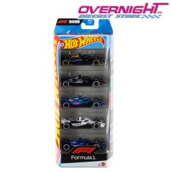 Hot Wheels 2025 Formula 1 Race Team Set de 5 - Escala 1/64 JLN11
