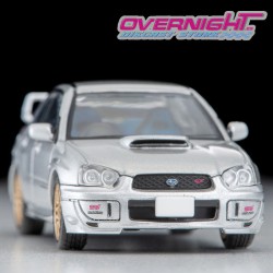 Tomica Limited Vintage 2003 Subaru Impreza WRX STI plata - Escala 1/64 LV-N336b