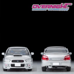 Tomica Limited Vintage 2003 Subaru Impreza WRX STI plata - Escala 1/64 LV-N336b