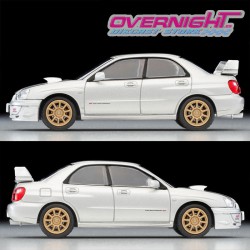 Tomica Limited Vintage 2003 Subaru Impreza WRX STI plata - Escala 1/64 LV-N336b