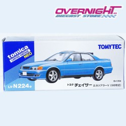 Tomica Limited Vintage 1998 Toyota Chaser 2.5 Tourer V azul - Escala 1/64 LV-N224e