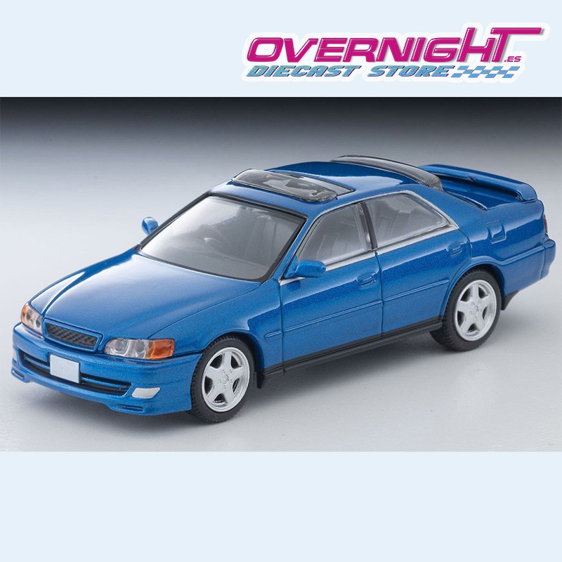 Tomica Limited Vintage 1998 Toyota Chaser 2.5 Tourer V azul - Escala 1/64 LV-N224e
