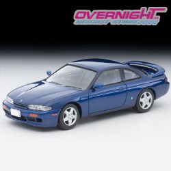 Tomica Limited Vintage 1995 Nissan Silvia K's Aero Purplish Blue - Escala 1/64 LV-N333c