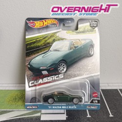 Hot Wheels premium 91 Mazda Mx-5 Miata - Modern Classics