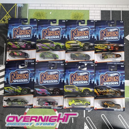 Hot Wheels HLH72 Mix A Neon Speeders