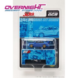 Hobby Japan Subaru Impreza GC8 - Initial D – azul -Escala 1/64 HJDMD011