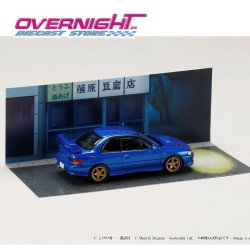 Hobby Japan Subaru Impreza GC8 - Initial D – azul -Escala 1/64 HJDMD011