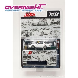 Hobby Japan Mazda Rx-7 (Fc3s) Redsuns - Initial D - Ryosuke Takahashi Escala 1/64 HJDMD003A